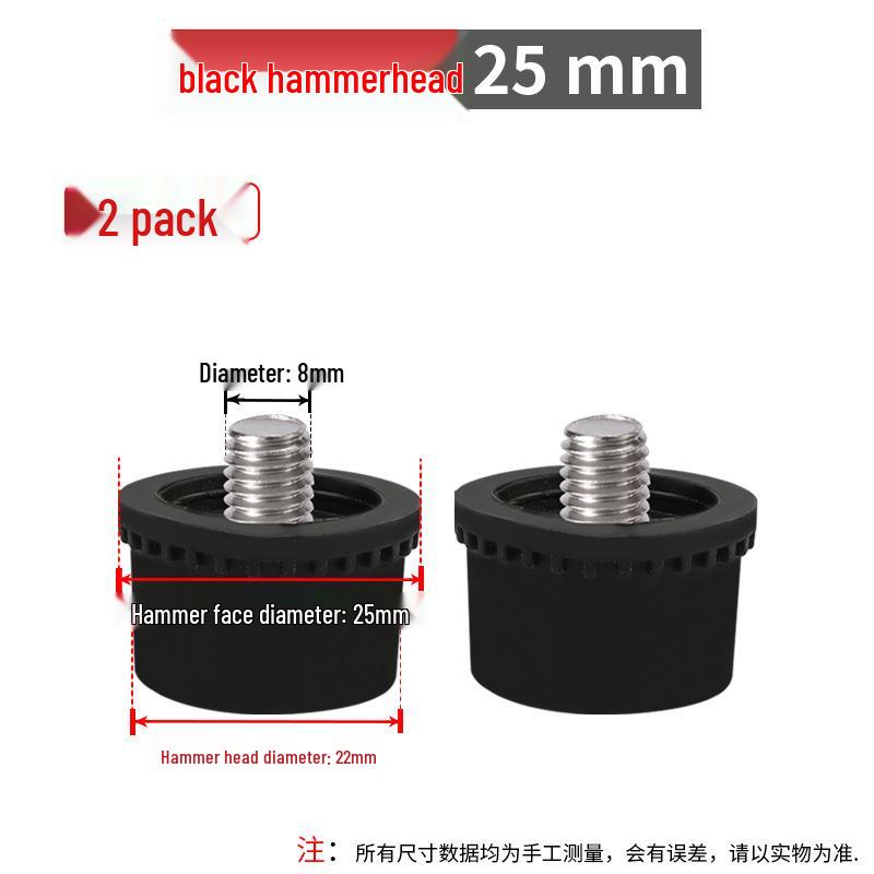 Detachable Double-Headed Rubber Installation Hammer with Steel Pipe Handle
Detachable Double-Headed Rubber Installation Hammer with Steel Pipe Handle