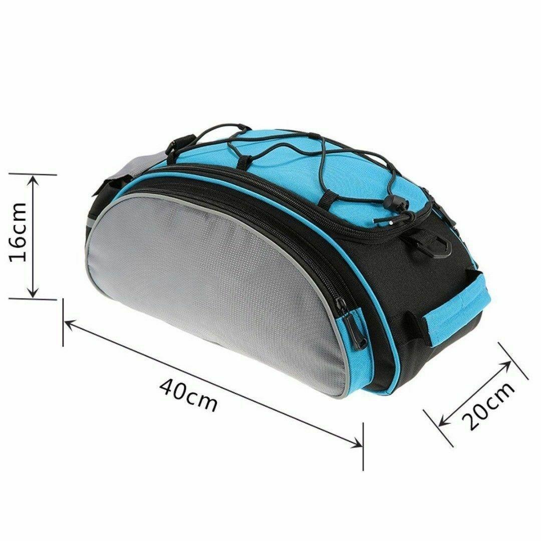 Задняя сумка на велосипедное сиденье, водонепроницаемая сумка на багажник для велосипеда, сумка на плечо, сумка для переноски велосипеда синий
Задняя сумка на велосипедное сиденье, водонепроницаемая сумка на багажник для велосипеда, сумка на плечо, сумка для переноски велосипеда синий