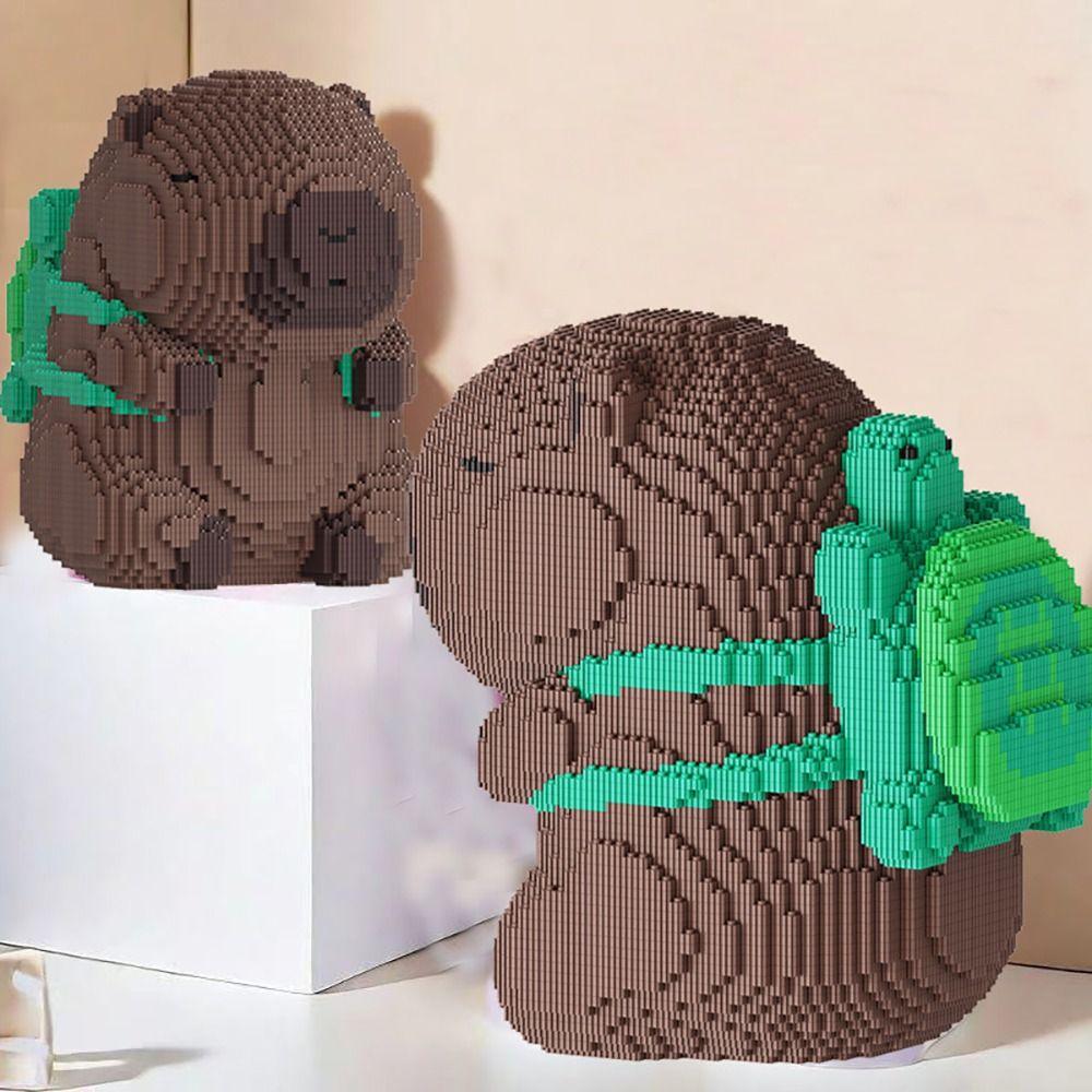 Micro Particles Building Blocks 20CM/30CM Assembled Model Kawaii Capybara Ornaments 20CM
Micro Particles Building Blocks 20CM/30CM Assembled Model Kawaii Capybara Ornaments 20CM