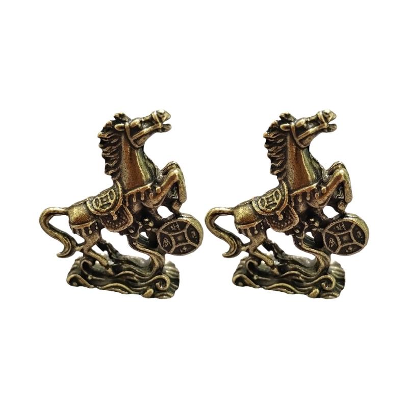 2 Piece Chinese Zodiacs Horse Figurine for Career Success Good Luck and Fengshuis Decoration in Study Home Office Gift 1
2 Piece Chinese Zodiacs Horse Figurine for Career Success Good Luck and Fengshuis Decoration in Study Home Office Gift 1