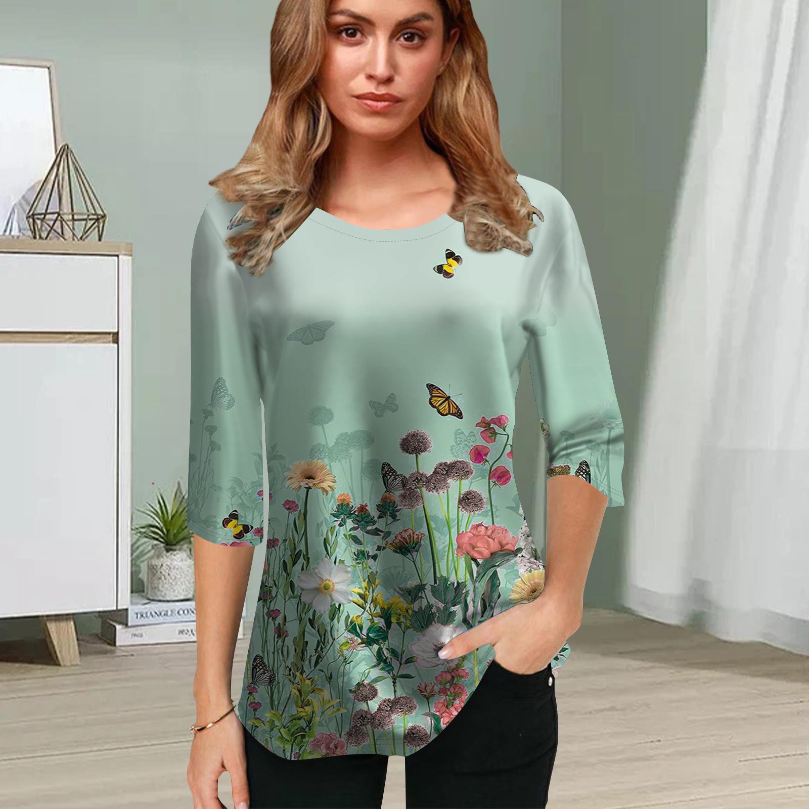 Женская блузка с 3D-принтом синего цвета и морского цветка, топы с коротким рукавом, летние повседневные топы, футболка с круглым вырезом и коротким рукавом 8XL зелёный
Женская блузка с 3D-принтом синего цвета и морского цветка, топы с коротким рукавом, летние повседневные топы, футболка с круглым вырезом и коротким рукавом 8XL зелёный