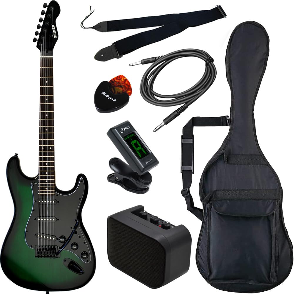 Электрогитара SELDER Stratocaster Type Sakura Musical Instruments Original Beginner Basic Set ST-SPECIAL/IGB
Электрогитара SELDER Stratocaster Type Sakura Musical Instruments Original Beginner Basic Set ST-SPECIAL/IGB