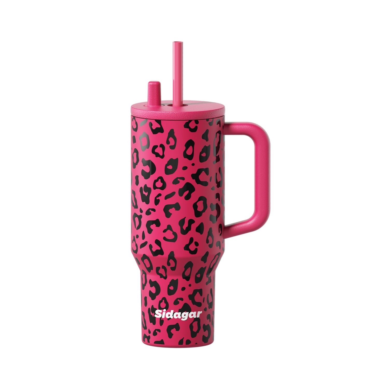 Sidagar 1200ml Stainless Steel Reusable Insulated Water Bottle with Lid and Straw, Leakproof Travel Coffee Cup with Strap, Leopard Pattern
Sidagar 1200ml Stainless Steel Reusable Insulated Water Bottle with Lid and Straw, Leakproof Travel Coffee Cup with Strap, Leopard Pattern