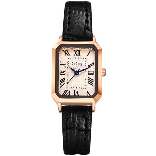 Women s Antique Leather Watch with Roman Numerals, Analog Display, Square Dial, Thin Strap, Quartz Movement, Waterproof, Black, Perfect for Birthdays,
Women s Antique Leather Watch with Roman Numerals, Analog Display, Square Dial, Thin Strap, Quartz Movement, Waterproof, Black, Perfect for Birthdays,