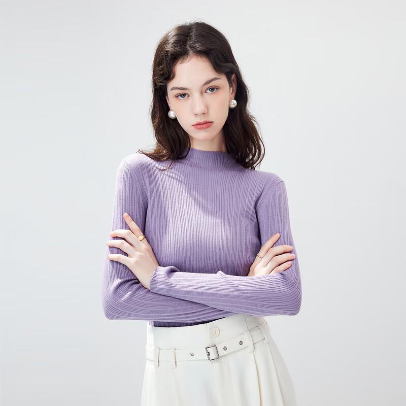 Women s Semi-High Neck Slim-Fit Knit Top L
Women s Semi-High Neck Slim-Fit Knit Top L