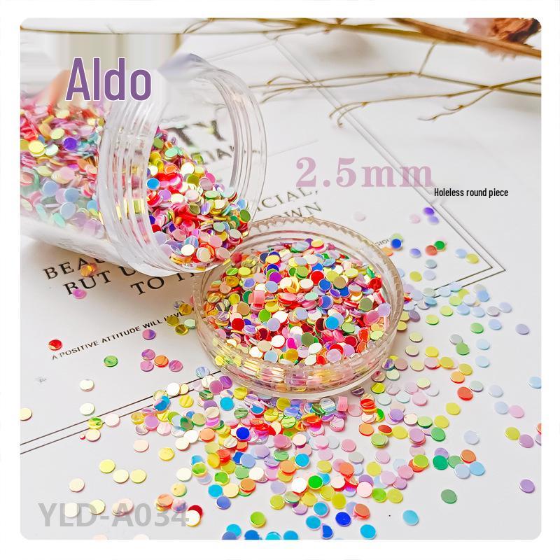 Yaleduo 2,5 мм ПВХ блестки без отверстий для нейл-арта и DIY смоляных листов 20g/pack
Yaleduo 2,5 мм ПВХ блестки без отверстий для нейл-арта и DIY смоляных листов 20g/pack