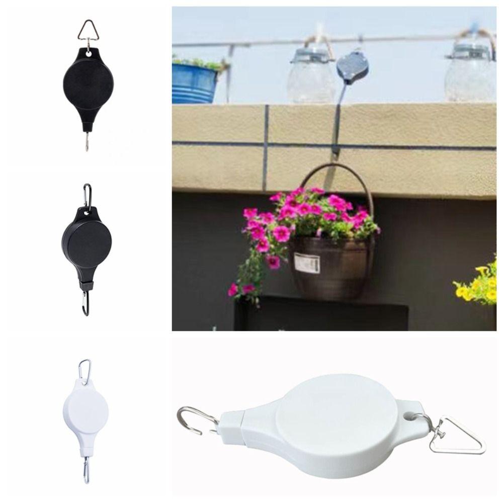 Pulley Flower Pot Hook Retractable Pulley Hanging Hook Creative Flower Basket Lifting Hooks Garden
Pulley Flower Pot Hook Retractable Pulley Hanging Hook Creative Flower Basket Lifting Hooks Garden