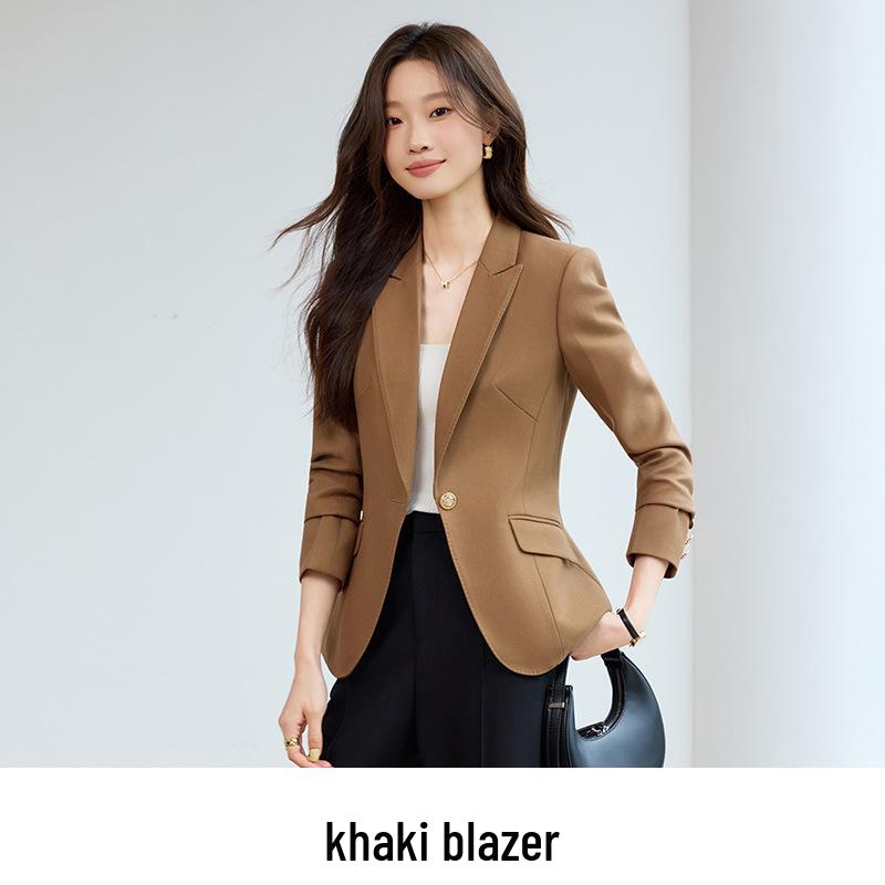 2025 Women s Slim Fit Black Blazer: High-End, Petite, Casual Suit for Spring and Autumn XL
2025 Women s Slim Fit Black Blazer: High-End, Petite, Casual Suit for Spring and Autumn XL
