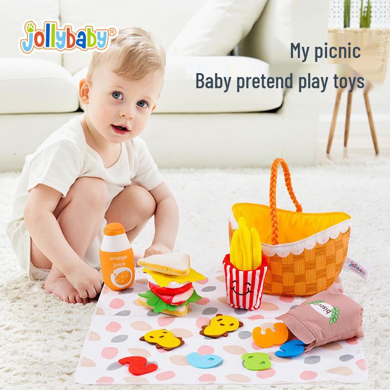JollyBaby My Picnic Basket Playhouse: Simulation Food Toys for Boys and Girls, Ideal Children s Gifts
JollyBaby My Picnic Basket Playhouse: Simulation Food Toys for Boys and Girls, Ideal Children s Gifts