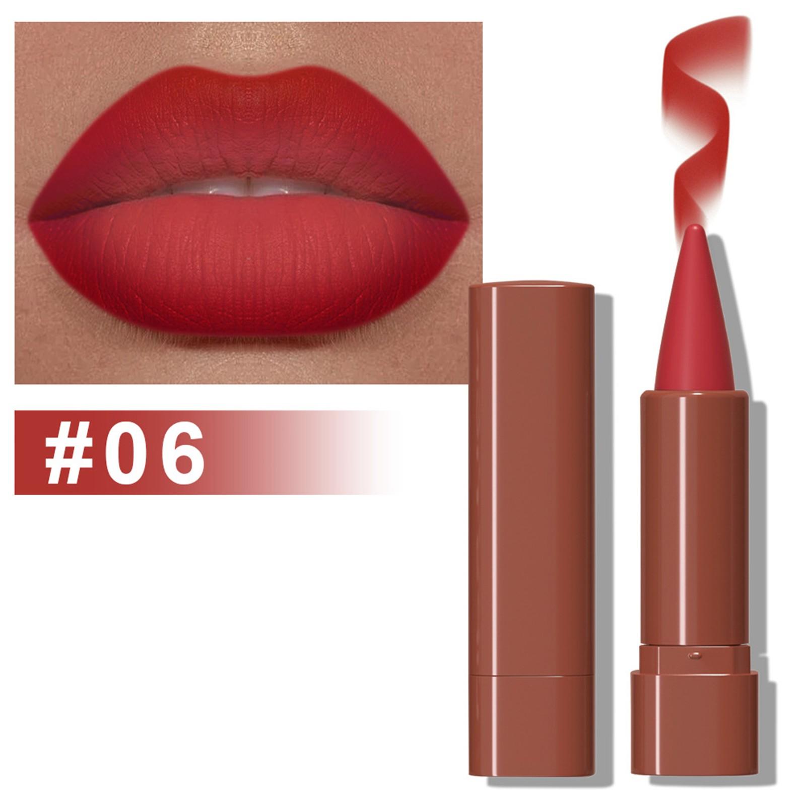 Quick Drying Lip Liner Multi-purpose Pointed Lipstick Available In 9 Shades, Velvet Lipsticks Are Not Easy To Blend One Size
Quick Drying Lip Liner Multi-purpose Pointed Lipstick Available In 9 Shades, Velvet Lipsticks Are Not Easy To Blend One Size