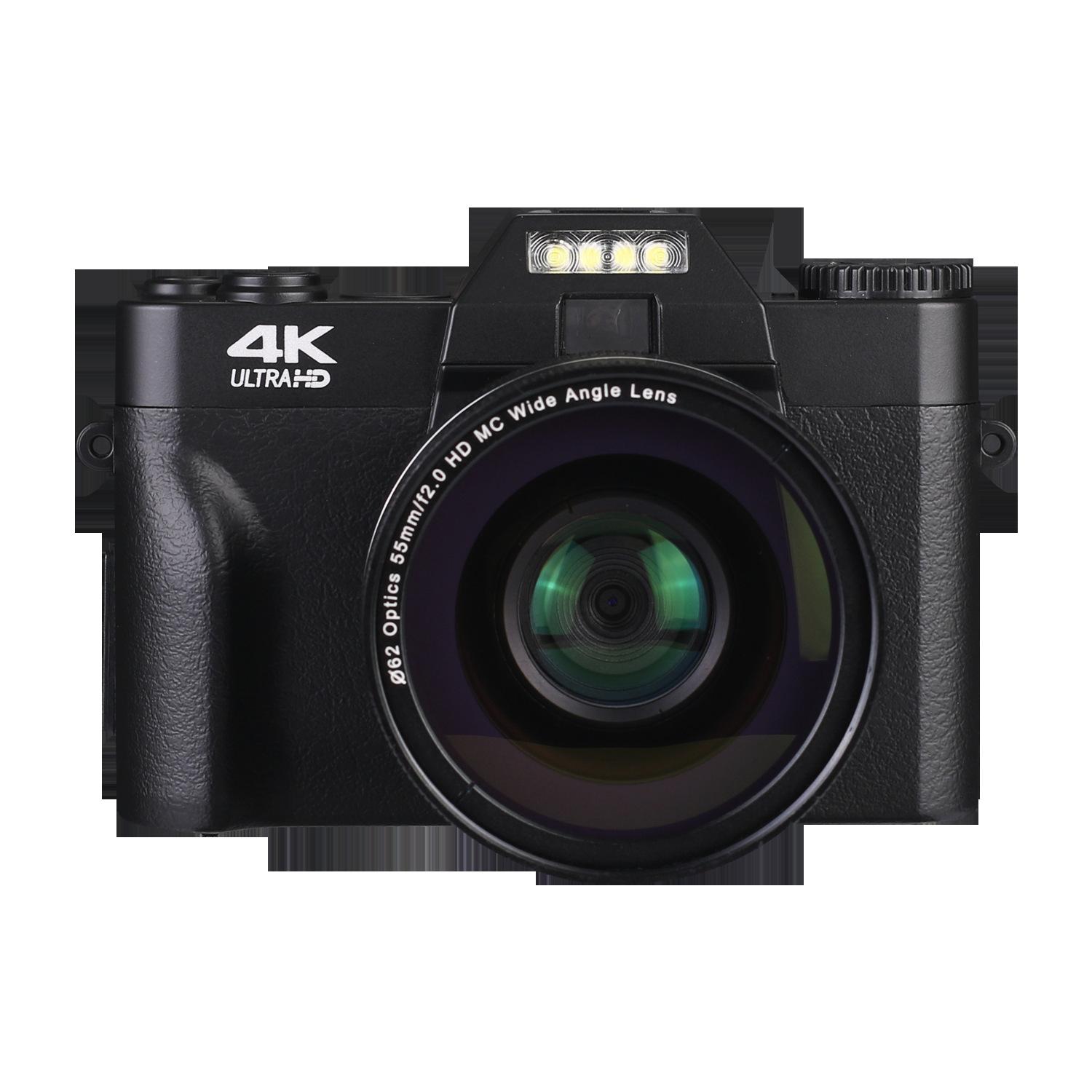 Професійна цифрова камера 4k HD, відеокамера Wi-Fi, веб-камера, ширококутний 16-кратний цифровий зум, 48-мегапіксельна фотографія, 3-дюймовий рекордер із відкидним екраном standard wide lens
Професійна цифрова камера 4k HD, відеокамера Wi-Fi, веб-камера, ширококутний 16-кратний цифровий зум, 48-мегапіксельна фотографія, 3-дюймовий рекордер із відкидним екраном standard wide lens