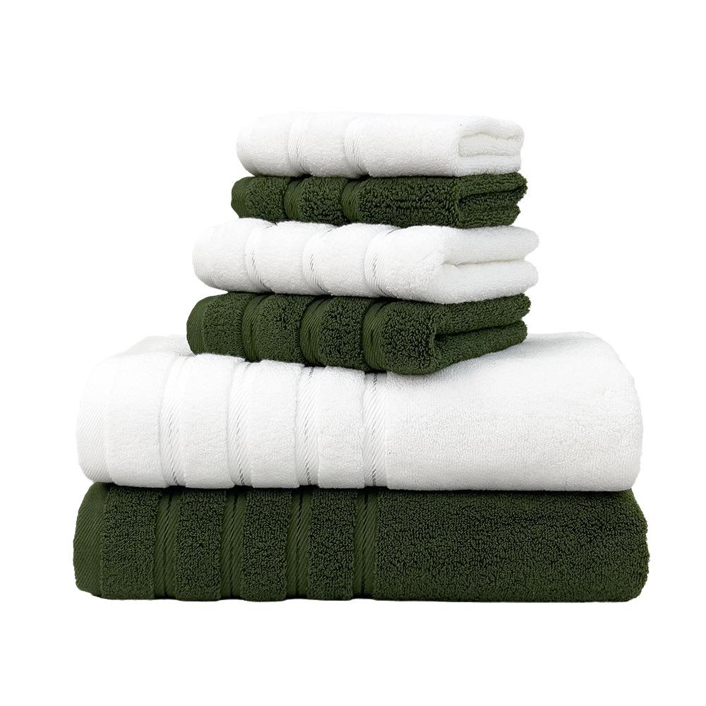 Хлопковое полотенце для лица, квадратное полотенце, банное полотенце, набор из шести предметов, утолщенное гребенное хлопковое домашнее полотенце для отеля Star, удобные домашние ежедневные потребности 1 SET
Хлопковое полотенце для лица, квадратное полотенце, банное полотенце, набор из шести предметов, утолщенное гребенное хлопковое домашнее полотенце для отеля Star, удобные домашние ежедневные потребности 1 SET