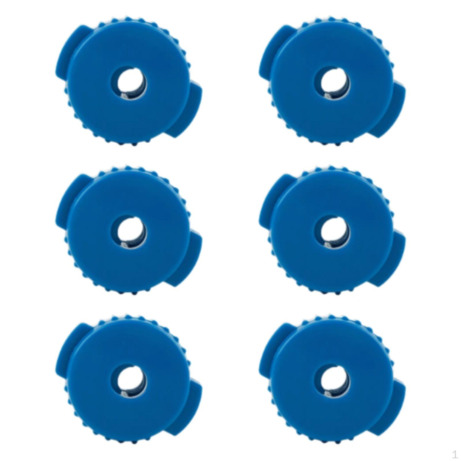 6 шт. Гайки для быстросъемных тарелок Прочные детали для джазовых барабанов Аксессуары для синий
6 шт. Гайки для быстросъемных тарелок Прочные детали для джазовых барабанов Аксессуары для синий