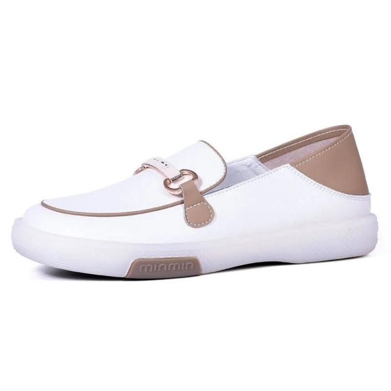 2025 spring and autumn shallow soft-soled Doudou shoes versatile breathable flat-soled casual single shoes low heel one pedal white shoes 41
2025 spring and autumn shallow soft-soled Doudou shoes versatile breathable flat-soled casual single shoes low heel one pedal white shoes 41