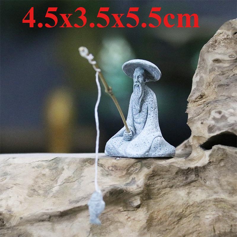 Chinese Elder Fisherman Sand Stones Figurine Garden Bonsai Rockery Aquariums Ornaments Lanscape Room Desk Decoration
Chinese Elder Fisherman Sand Stones Figurine Garden Bonsai Rockery Aquariums Ornaments Lanscape Room Desk Decoration