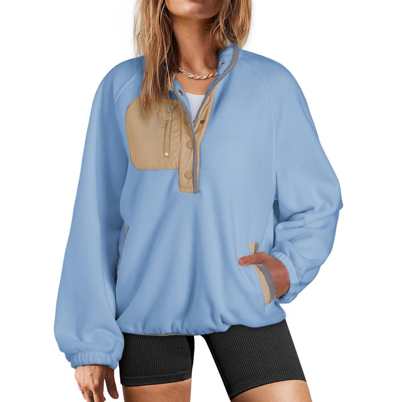 Женская модная куртка с длинными рукавами свободного кроя S тёмно-синий
Женская модная куртка с длинными рукавами свободного кроя S тёмно-синий