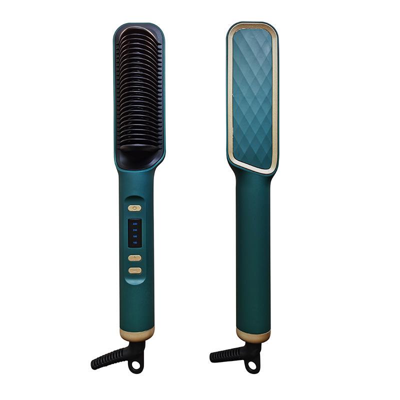 2-in-1 LCD Hair Comb: Negative Ion Straightening & Curling Iron with Anti-Static Technology EU Standard 220V
2-in-1 LCD Hair Comb: Negative Ion Straightening & Curling Iron with Anti-Static Technology EU Standard 220V