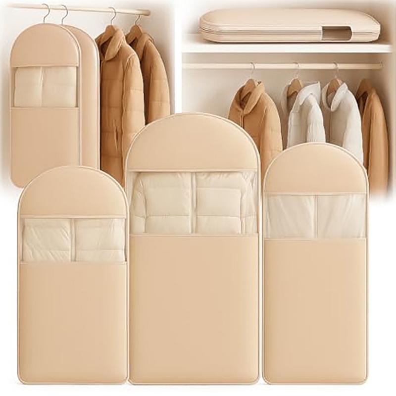 3 шт. Чехлы для одежды для хранения в шкафу, компрессионные, экономящие место, чехлы для костюмов для хранения в шкафу, чехлы для одежды для развешивания одежды, на молнии
3 шт. Чехлы для одежды для хранения в шкафу, компрессионные, экономящие место, чехлы для костюмов для хранения в шкафу, чехлы для одежды для развешивания одежды, на молнии