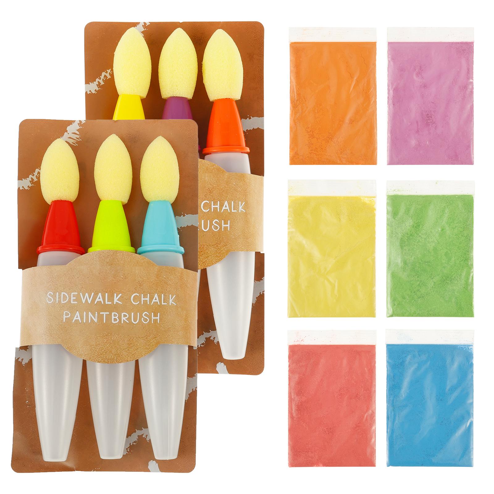 6Pcs Sponge Foam Brush Set Plastic Sidewalk Chalk Paint Brush DIY Arts and Crafts Painting Tools Stenciling Decorating Tools
6Pcs Sponge Foam Brush Set Plastic Sidewalk Chalk Paint Brush DIY Arts and Crafts Painting Tools Stenciling Decorating Tools