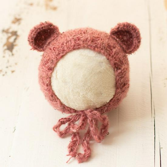 Multi-color Knitted Bear Ear Hat for Newborn Photography Props 0-3 Months
Multi-color Knitted Bear Ear Hat for Newborn Photography Props 0-3 Months