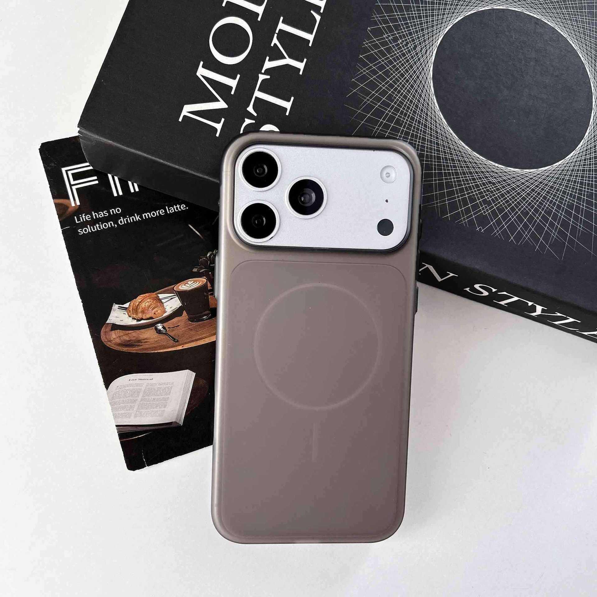 Semi-Transparent Frosted Magnetic Case for iPhone 17 Pro Max - European & American Style, Available in 16 Colors iPhone 15 Pro Max
Semi-Transparent Frosted Magnetic Case for iPhone 17 Pro Max - European & American Style, Available in 16 Colors iPhone 15 Pro Max