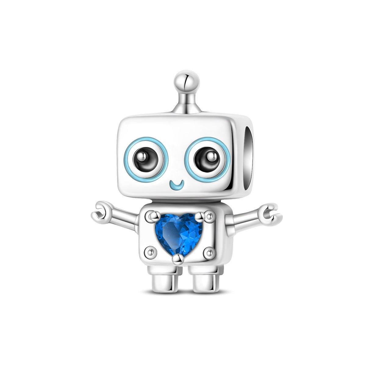 Gold Detection Ai Small Robot Charm Charm Charm Beads Jewelry With Bracelet Copper
Gold Detection Ai Small Robot Charm Charm Charm Beads Jewelry With Bracelet Copper