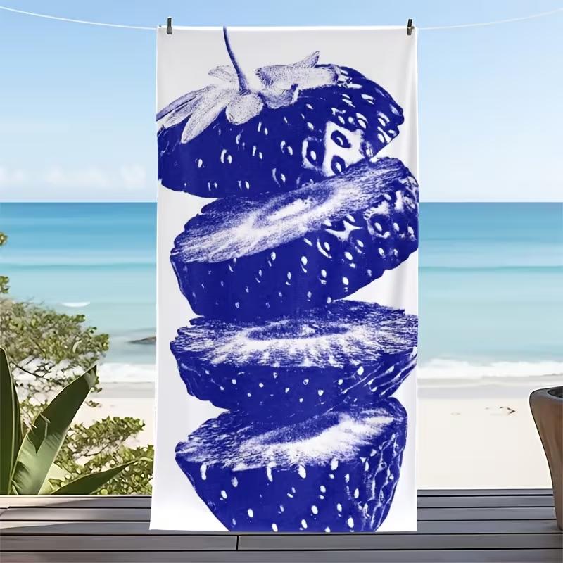 Cute Retro Cherry Beach Towel Pink Red Vertical Stripe Framed Fruit Print Soft Absorbent Quick Dry Towel for Beach Swimming Pool W30*H60(CM)
Cute Retro Cherry Beach Towel Pink Red Vertical Stripe Framed Fruit Print Soft Absorbent Quick Dry Towel for Beach Swimming Pool W30*H60(CM)