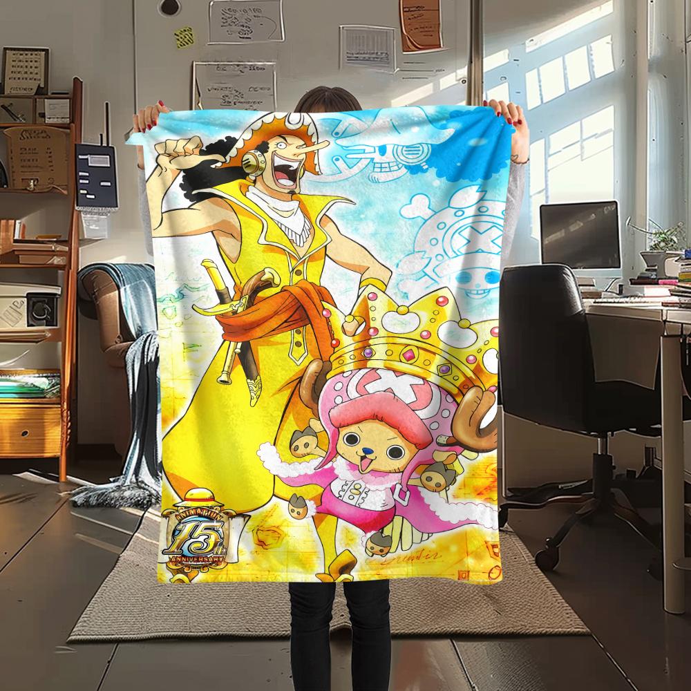 Фланелева ковдра з принтом персонажів One Piece, Висока якість, Зручна для всіх сезонів, Декор для дому, Тепло та затишок, Ідеально для різдвяних подарунків 80cm x 120cm
Фланелева ковдра з принтом персонажів One Piece, Висока якість, Зручна для всіх сезонів, Декор для дому, Тепло та затишок, Ідеально для різдвяних подарунків 80cm x 120cm