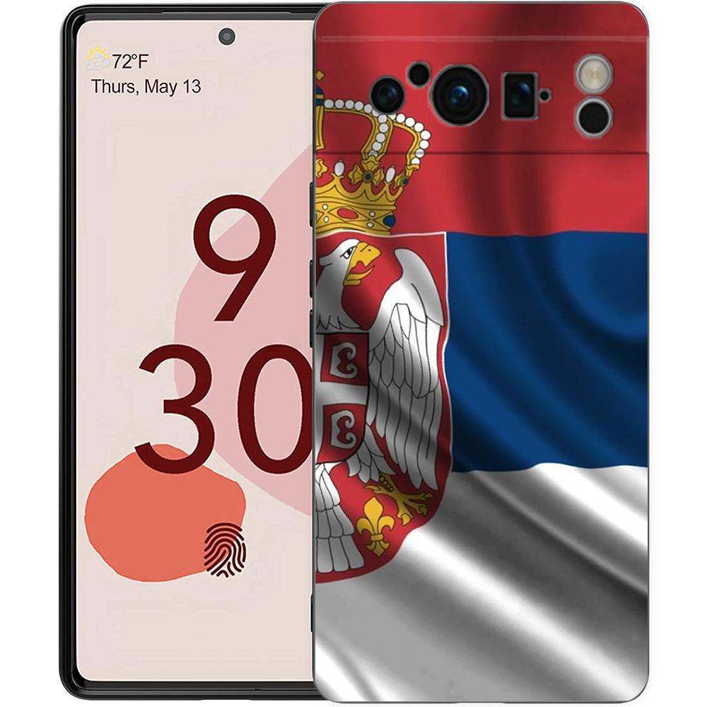 Serbia Flag For Google Pixel 8 Pro Phone Case Pixel 9 Pro XL TPU Case Pixel 8 Pro 8A 7A 7 6A 6 Pro Soft Black Cover Pixel 6A
Serbia Flag For Google Pixel 8 Pro Phone Case Pixel 9 Pro XL TPU Case Pixel 8 Pro 8A 7A 7 6A 6 Pro Soft Black Cover Pixel 6A