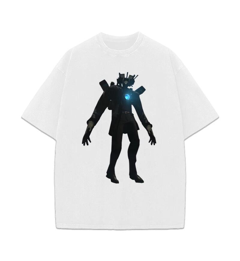 Skibidi Toilet Titan Cameraman Full Body Style Graphic Design T-Shirt 4XL
Skibidi Toilet Titan Cameraman Full Body Style Graphic Design T-Shirt 4XL