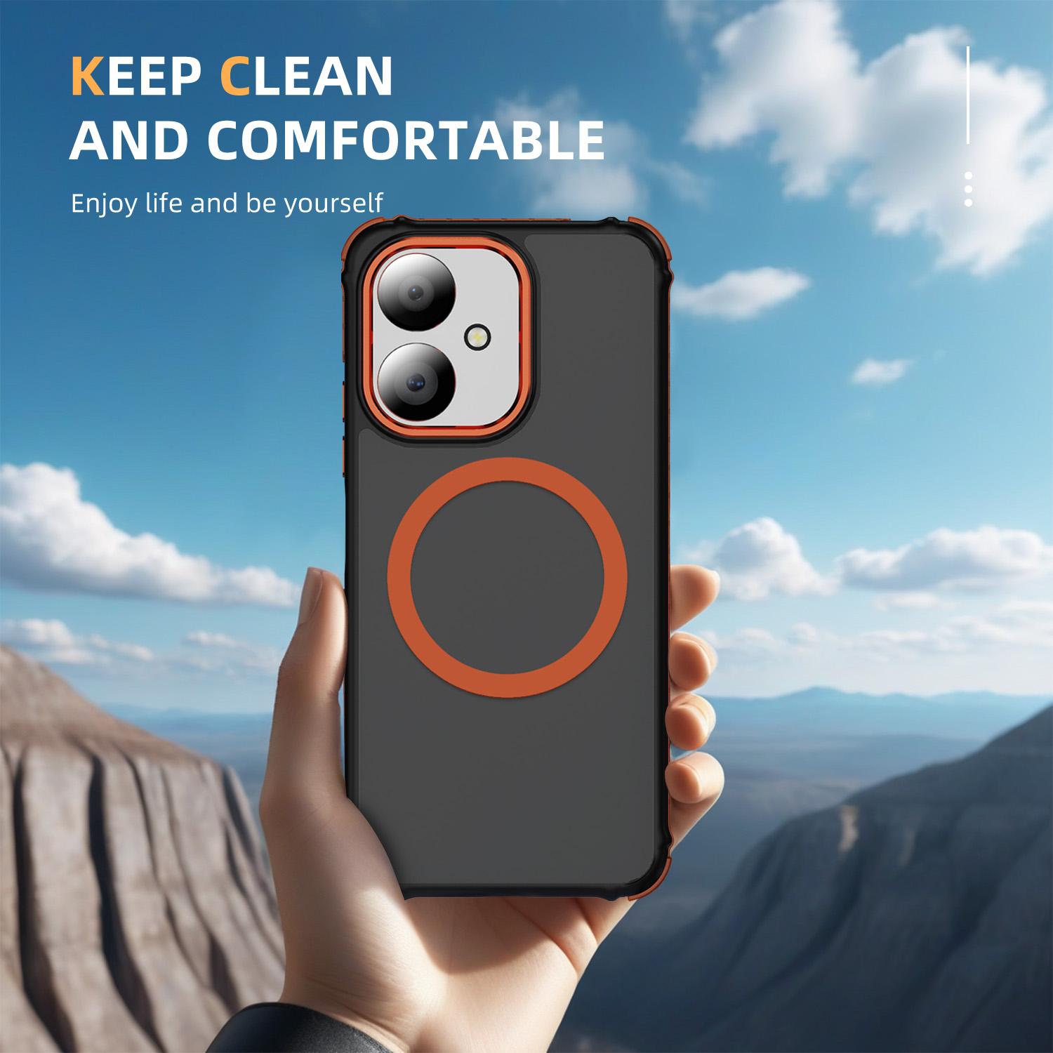 Phone Case for Xiaomi Redmi 13C 4G/5G/13R 5G/Poco C65 4G/M6 5G Compatible with MagSafe PC+TPU Skin Feeling Back Cover Purple
Phone Case for Xiaomi Redmi 13C 4G/5G/13R 5G/Poco C65 4G/M6 5G Compatible with MagSafe PC+TPU Skin Feeling Back Cover Purple