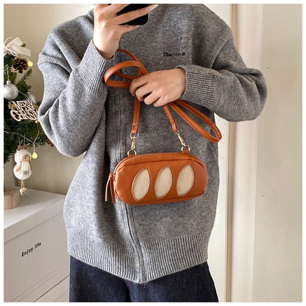 Portable Bread Crossbody Bag Purse Cosmetic Bag Simple Lipstick Makeup Organizer Children чорний
Portable Bread Crossbody Bag Purse Cosmetic Bag Simple Lipstick Makeup Organizer Children чорний