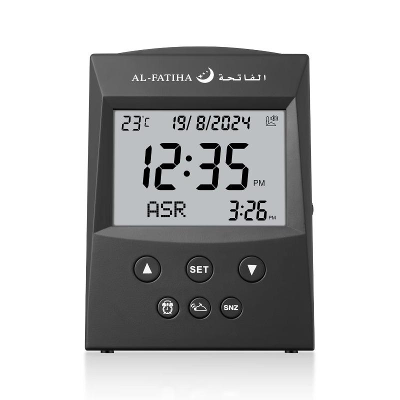 New Arrival Digital Azan LCD Desk Table Clock Muslim Athan Watch Reminder Hijri Gregorian Calendar Islamic Mosque
New Arrival Digital Azan LCD Desk Table Clock Muslim Athan Watch Reminder Hijri Gregorian Calendar Islamic Mosque