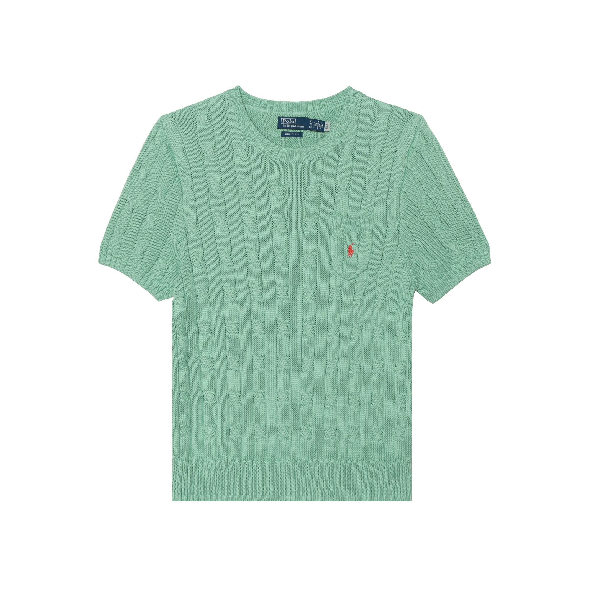 Polo Ralph Lauren Вязаный в рубчик свитер с коротким рукавом и круглым вырезом Женские топы Зеленый 211895379-018 S
Polo Ralph Lauren Вязаный в рубчик свитер с коротким рукавом и круглым вырезом Женские топы Зеленый 211895379-018 S