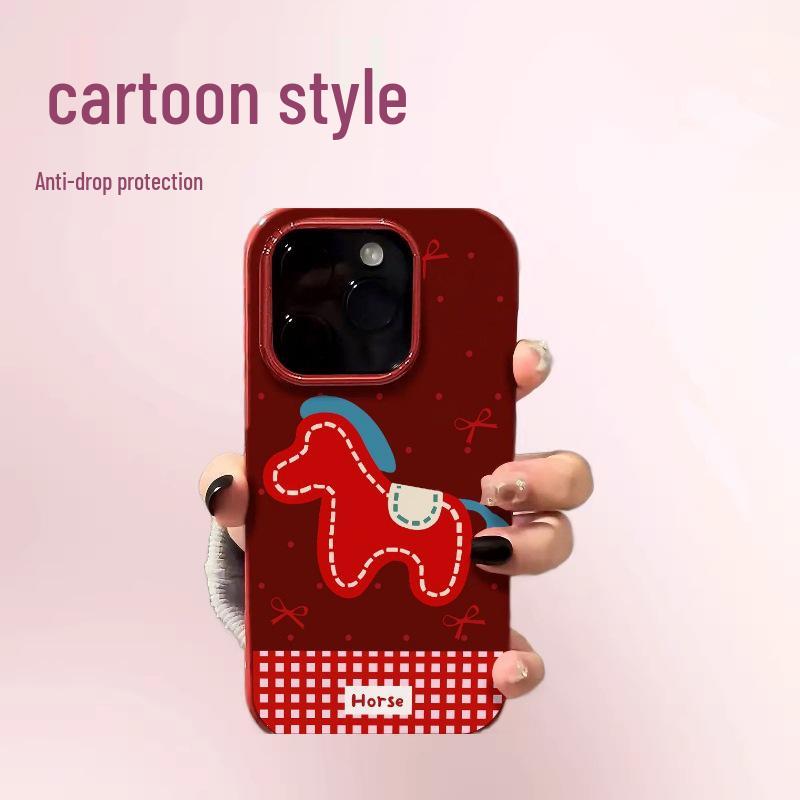 Red Horse Fruit 2026 Phone Case: Compatible with iPhone 7P/8Plus, 12/11, XR/XS, and Promax 17/15/14/13, Soft Straight Edge Design. iPhone 14 Pro Max
Red Horse Fruit 2026 Phone Case: Compatible with iPhone 7P/8Plus, 12/11, XR/XS, and Promax 17/15/14/13, Soft Straight Edge Design. iPhone 14 Pro Max