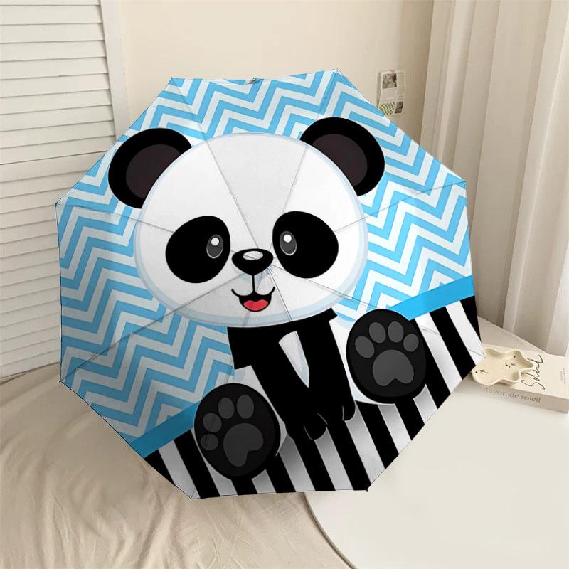 1PC Panda Pattern Umbrella-9-Rib Reinforced, Automatic Open, Lightweight & Durable, Cute Fashion Accessory for Outdoor-P0781
1PC Panda Pattern Umbrella-9-Rib Reinforced, Automatic Open, Lightweight & Durable, Cute Fashion Accessory for Outdoor-P0781