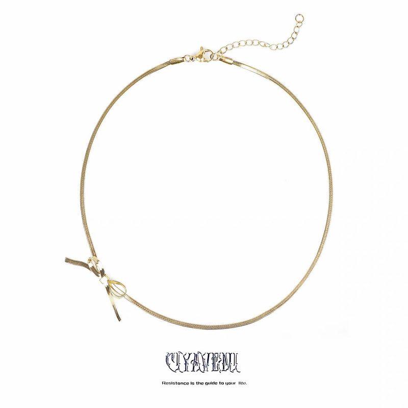 Ciyaveni Original Design Baroque Diamond Silver Cross Accessible Luxury Fashion Bows Easiest for Match Necklace Golden Bow Chain (Ready in Stock)
Ciyaveni Original Design Baroque Diamond Silver Cross Accessible Luxury Fashion Bows Easiest for Match Necklace Golden Bow Chain (Ready in Stock)