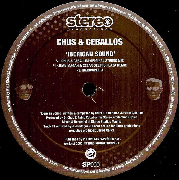12inch Record CHUS & CEBALLOS - Iberican Sound SP005 Stereo Producti 2002 Spain Dance & Electronica Used
12inch Record CHUS & CEBALLOS - Iberican Sound SP005 Stereo Producti 2002 Spain Dance & Electronica Used