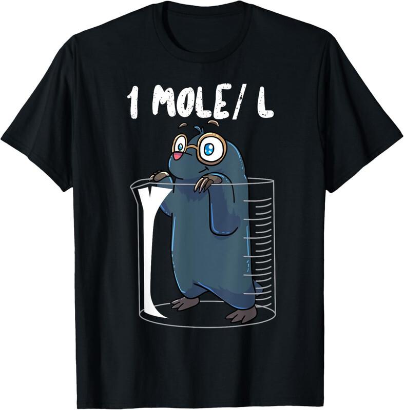 Chemistry Chemist Student Science Teacher Mole Funny TShirt Unisex T-Shirt L
Chemistry Chemist Student Science Teacher Mole Funny TShirt Unisex T-Shirt L