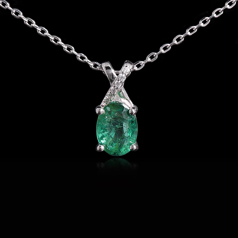 Simple design Natural Emerald 925 sterling silver Pendant Necklace 1.5.ct real gemstones fine jewelry for women s Birthday gift M зелений
Simple design Natural Emerald 925 sterling silver Pendant Necklace 1.5.ct real gemstones fine jewelry for women s Birthday gift M зелений