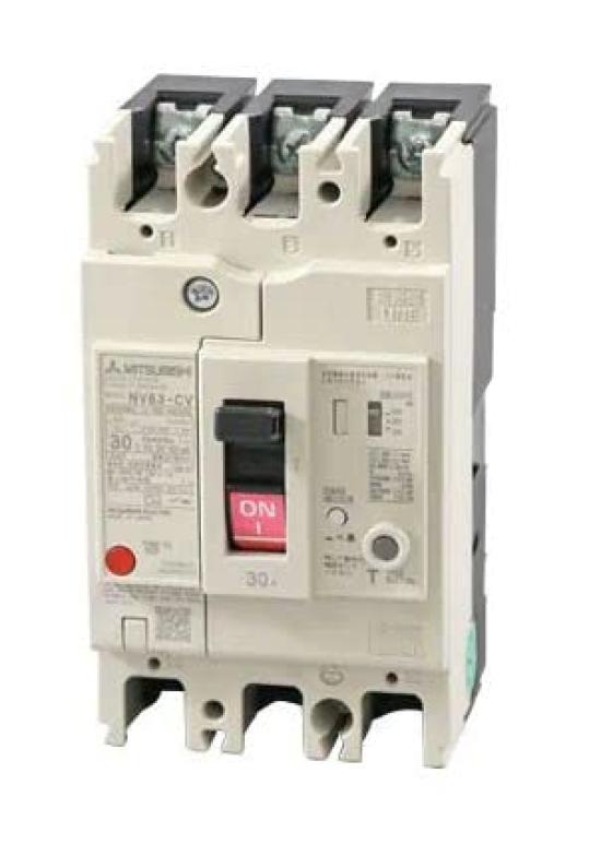 Автоматичний вимикач диференційного струму Mitsubishi Electric Серії Сумісний Тип 3P 20A 30MA WS-V Гармонічний/Імпульсний NV63-CV 
Автоматичний вимикач диференційного струму Mitsubishi Electric Серії Сумісний Тип 3P 20A 30MA WS-V Гармонічний/Імпульсний NV63-CV