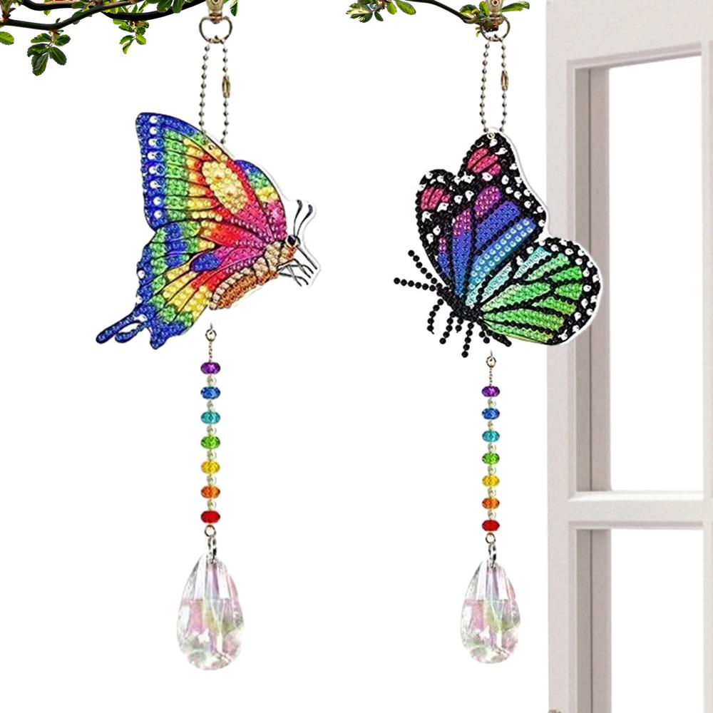 5D Crystal Art Suncatchers Kit 5D Crystal Wind Chimes Art Kit Double Sided DIY Crafts Decor For Chandelier Window Car And
5D Crystal Art Suncatchers Kit 5D Crystal Wind Chimes Art Kit Double Sided DIY Crafts Decor For Chandelier Window Car And