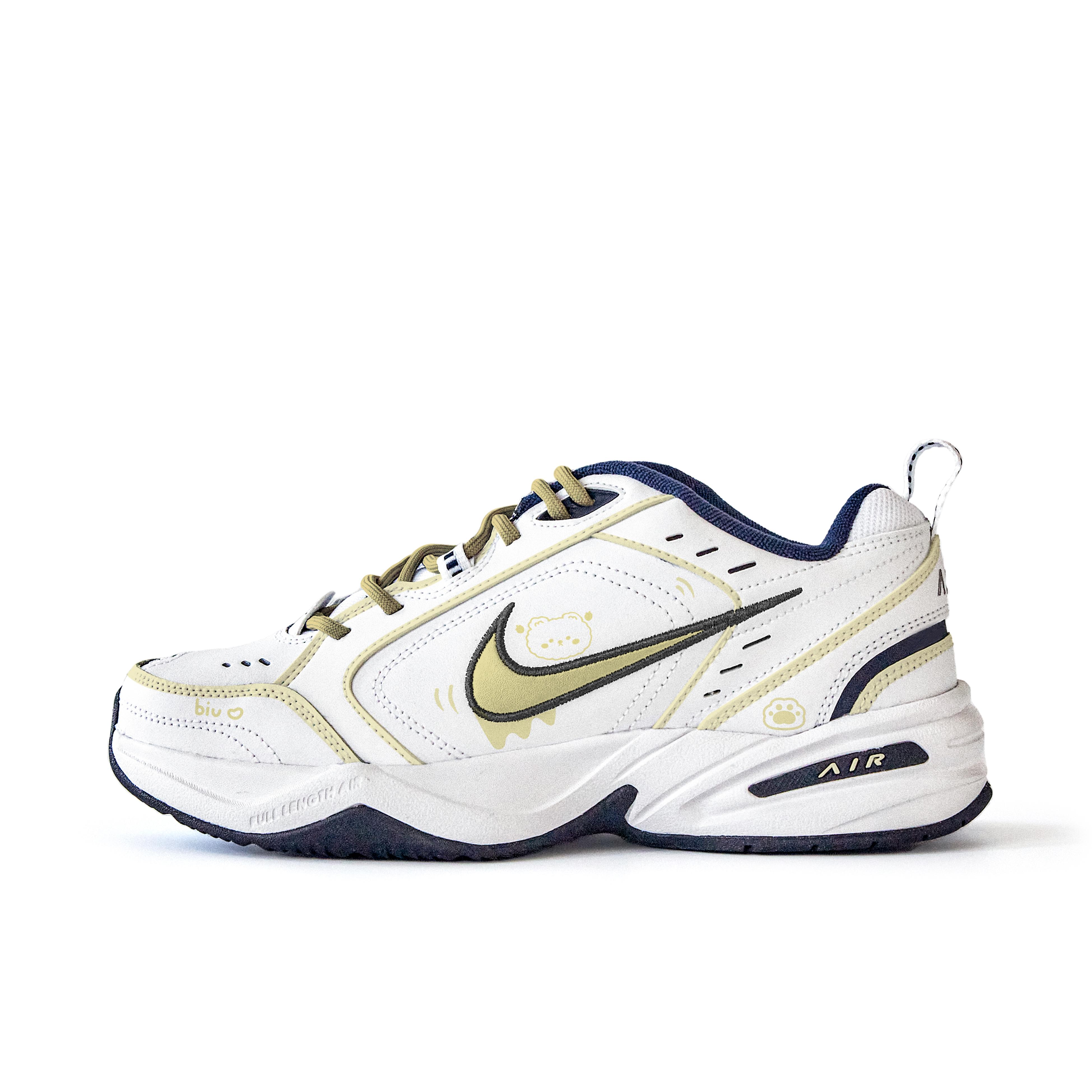 Nike Air Monarch 4 Abrasion Resistant Slip Resistant Low top Chunky Sneakers Unisex Yellow White 415445-102(Team354-) 45
Nike Air Monarch 4 Abrasion Resistant Slip Resistant Low top Chunky Sneakers Unisex Yellow White 415445-102(Team354-) 45