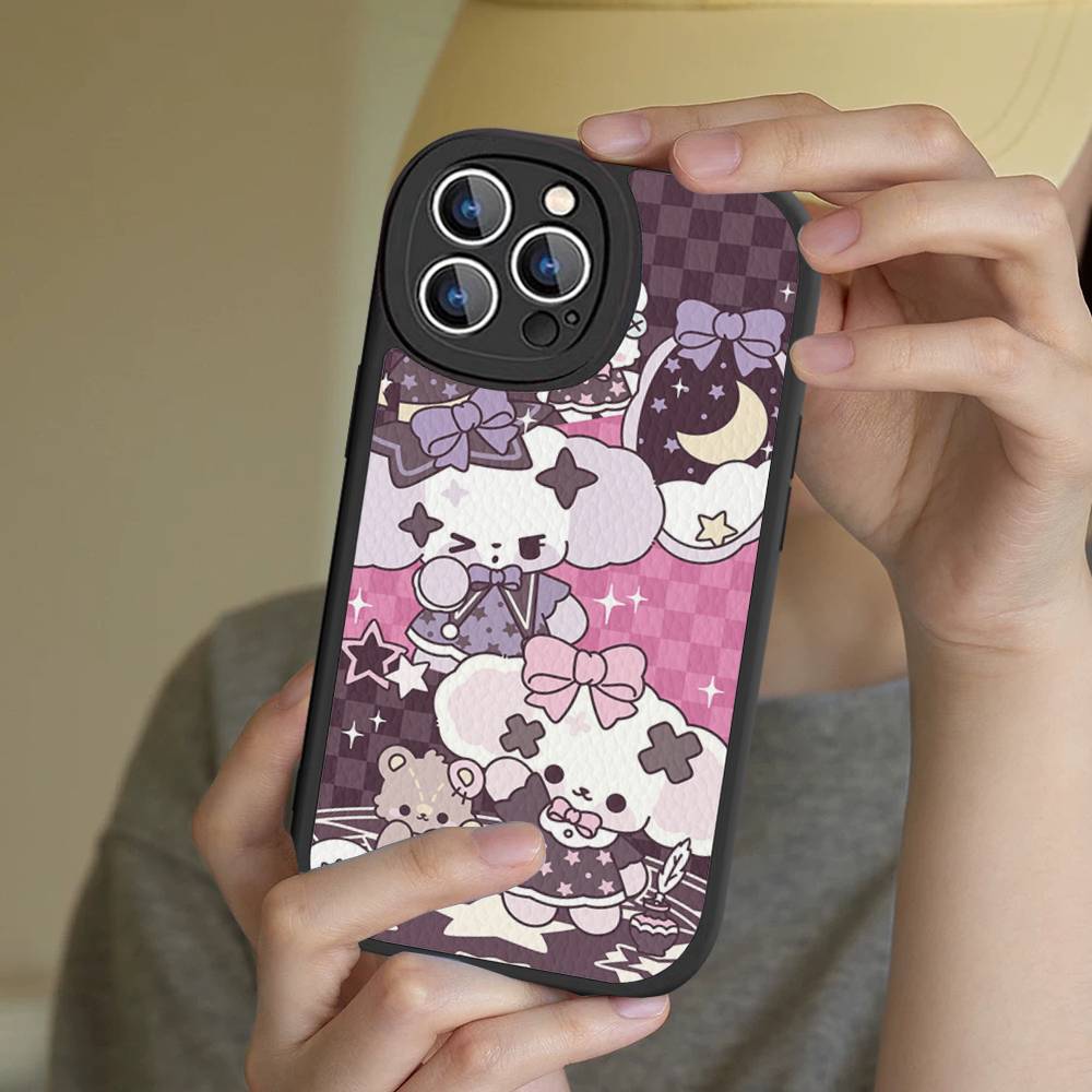 Popular Cute N-Nonomochi Dog LOGO Phone Case For IPhone 16 15 14 13 12 11 Pro Max Plus Leather Soft Cover iPhone 16 plus
Popular Cute N-Nonomochi Dog LOGO Phone Case For IPhone 16 15 14 13 12 11 Pro Max Plus Leather Soft Cover iPhone 16 plus