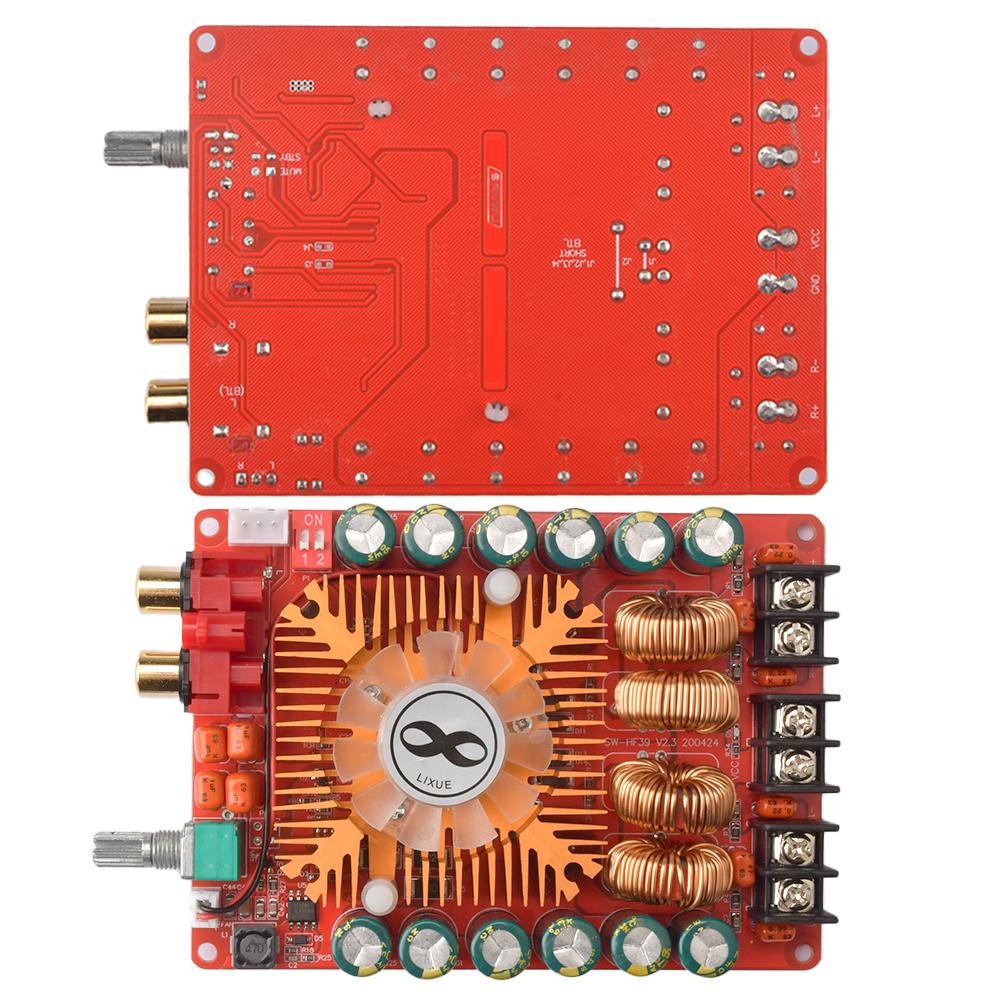 TDA7498E 2X160W Dual Channel Audio Amplifier Board Support BTL mono 220W DC 24V Digital Stereo Power Amp Board Amplifiers
TDA7498E 2X160W Dual Channel Audio Amplifier Board Support BTL mono 220W DC 24V Digital Stereo Power Amp Board Amplifiers