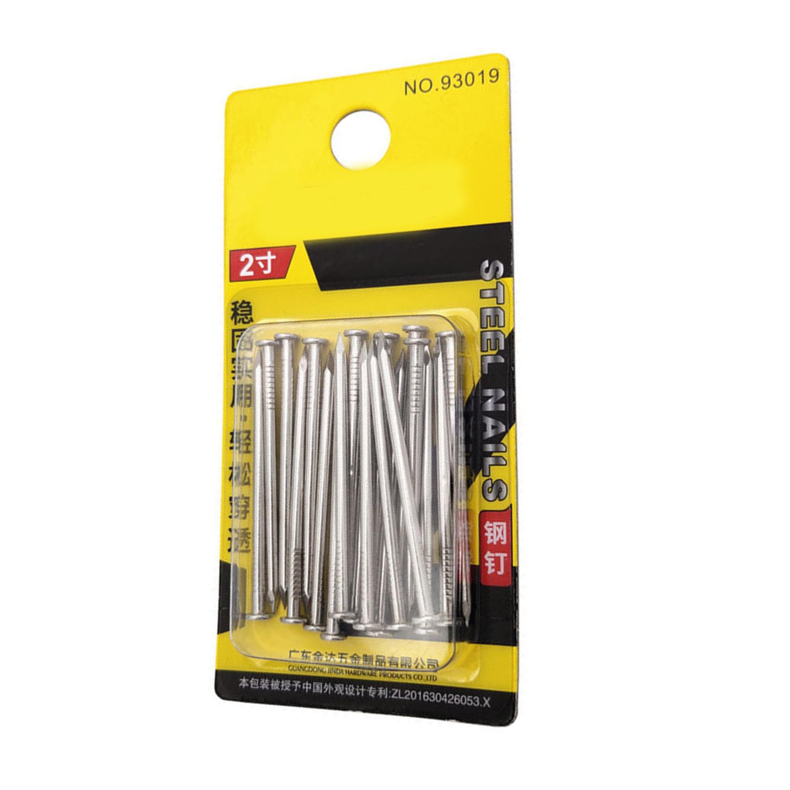 Heavy Duty Picture Hanging Nails with Corrosion Resistance Sturdy Home Improvement Nails for Home and Office Use 2 inches
Heavy Duty Picture Hanging Nails with Corrosion Resistance Sturdy Home Improvement Nails for Home and Office Use 2 inches