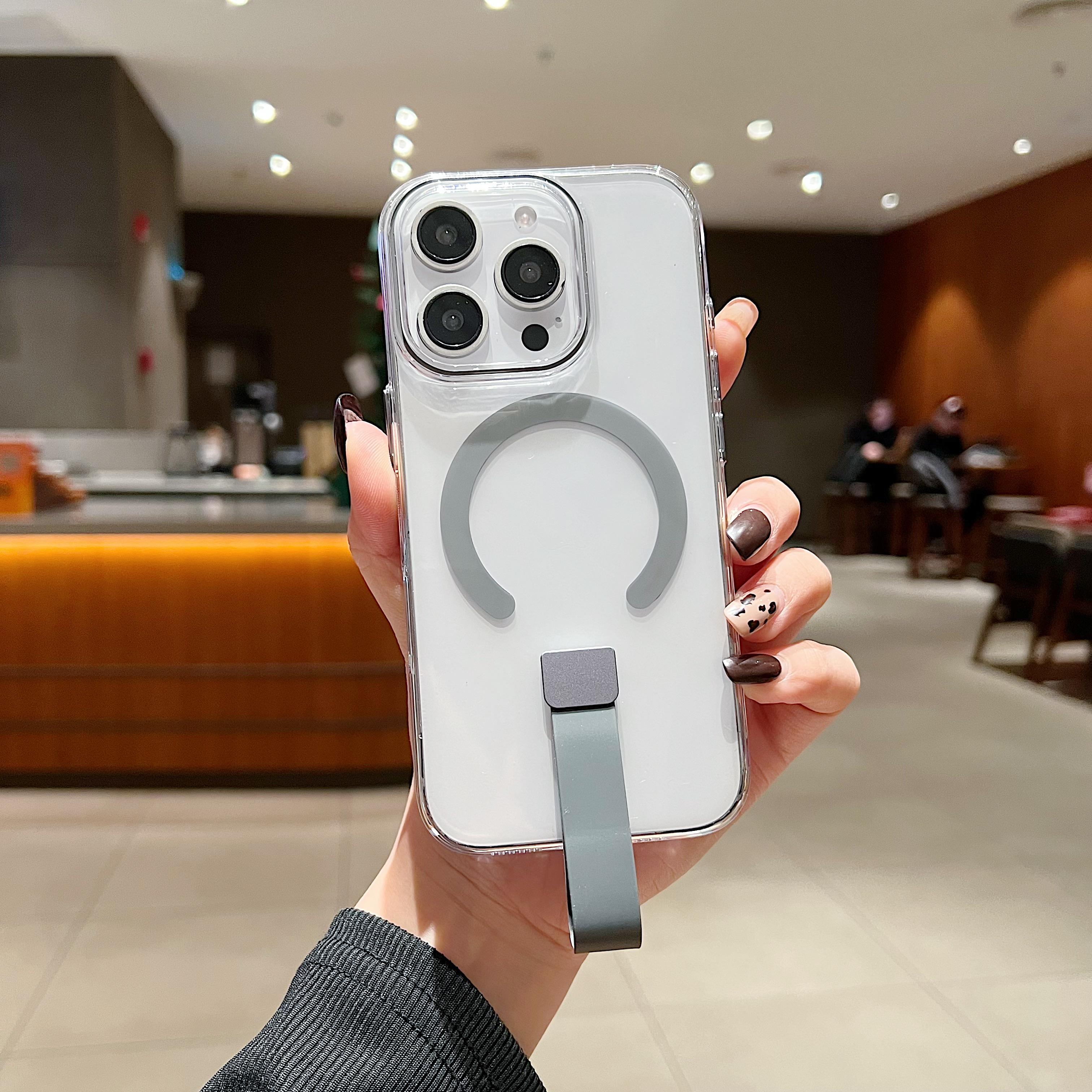 For MagSafe Magnetic HD Clear Grip Ring Case For iPhone 16 15 14 Plus 13 12 Pro Max Wrist Strap Lanyard Wireless Charge Cover For iPhone 16 Pro
For MagSafe Magnetic HD Clear Grip Ring Case For iPhone 16 15 14 Plus 13 12 Pro Max Wrist Strap Lanyard Wireless Charge Cover For iPhone 16 Pro