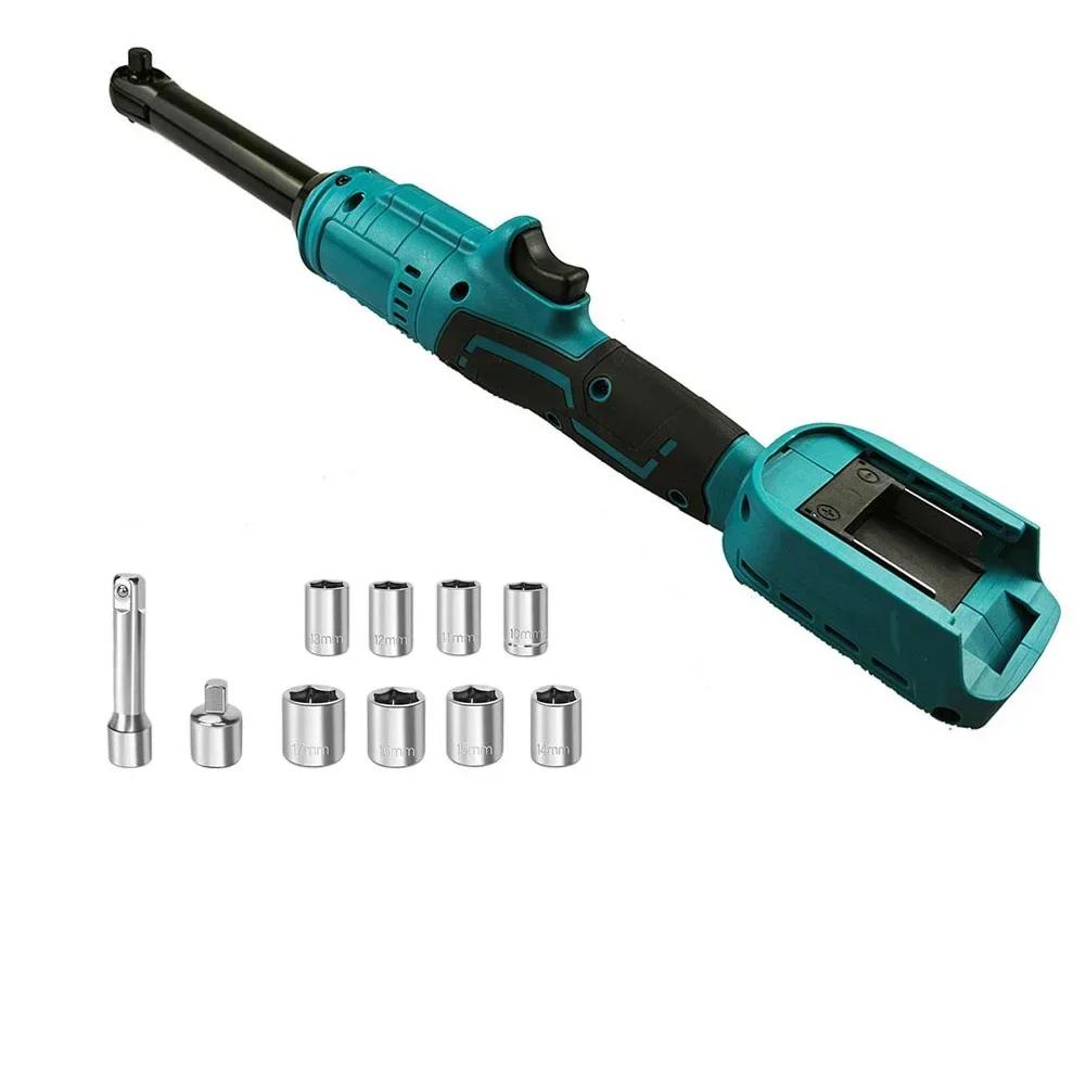 3/8 Inch Cordless Ratchet Wrench Multi-function Wrench Adapter For Dewalt 18V For Bl1830 Battery Brushless Power Tool Parts синій
3/8 Inch Cordless Ratchet Wrench Multi-function Wrench Adapter For Dewalt 18V For Bl1830 Battery Brushless Power Tool Parts синій