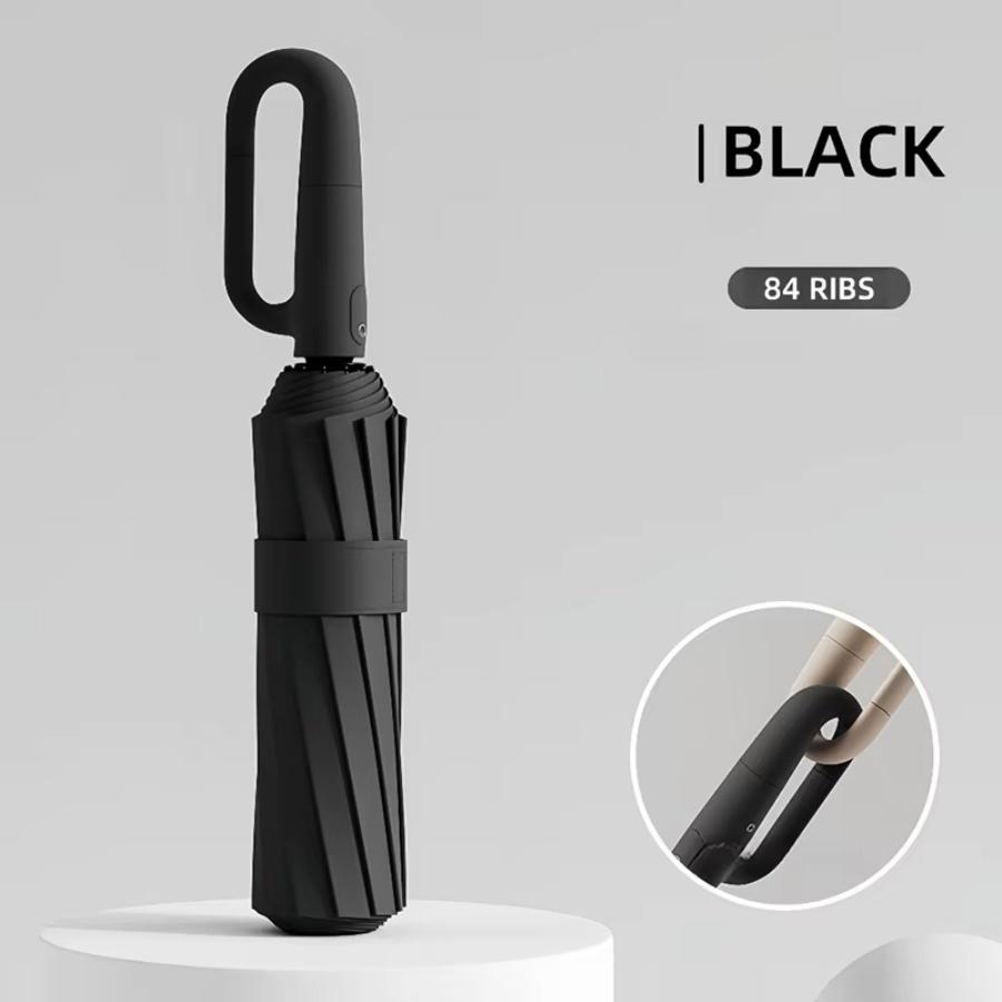 Windproof Strong Umbrella 105CM Reinforced Ring Buckle Handle 20 Double Bone Automatic Large Folding Sunproof Big Umbrellas чорний
Windproof Strong Umbrella 105CM Reinforced Ring Buckle Handle 20 Double Bone Automatic Large Folding Sunproof Big Umbrellas чорний