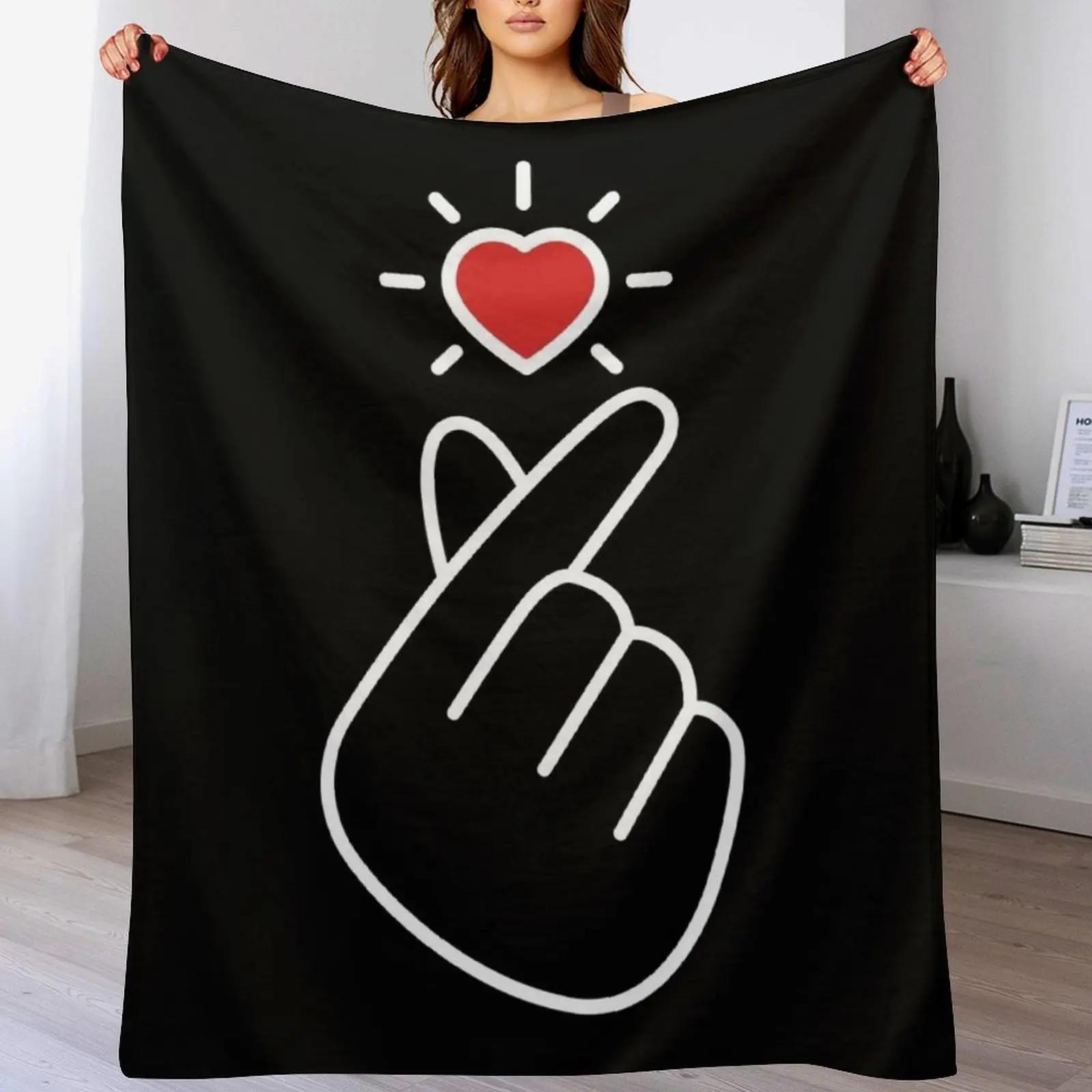 Korean heart fingers Korean love sign Throw Blanket Long Lasting Soft Plush Blanket for Daily Use 102x76cm(40x30in)
Korean heart fingers Korean love sign Throw Blanket Long Lasting Soft Plush Blanket for Daily Use 102x76cm(40x30in)